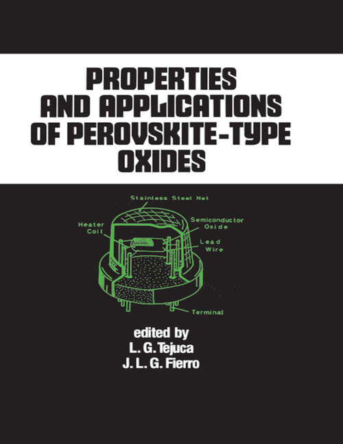 Book cover of Properties and Applications of Perovskite-Type Oxides