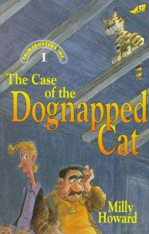 Book cover of The Case of the Dognapped Cat