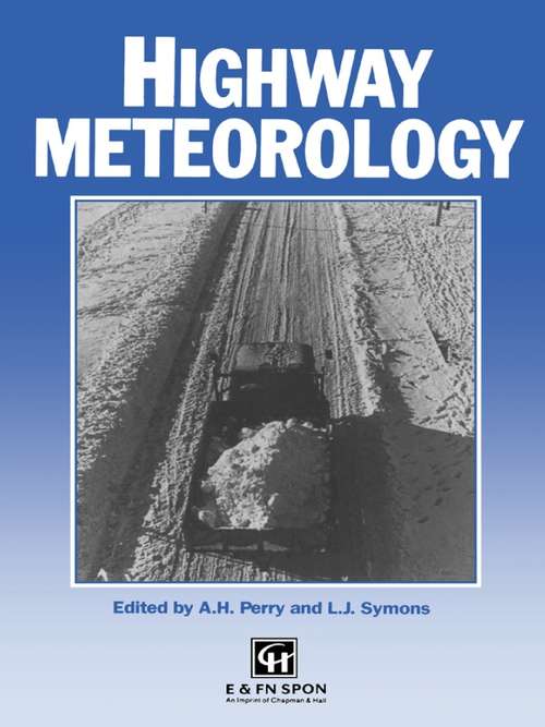 Book cover of Highway Meteorology