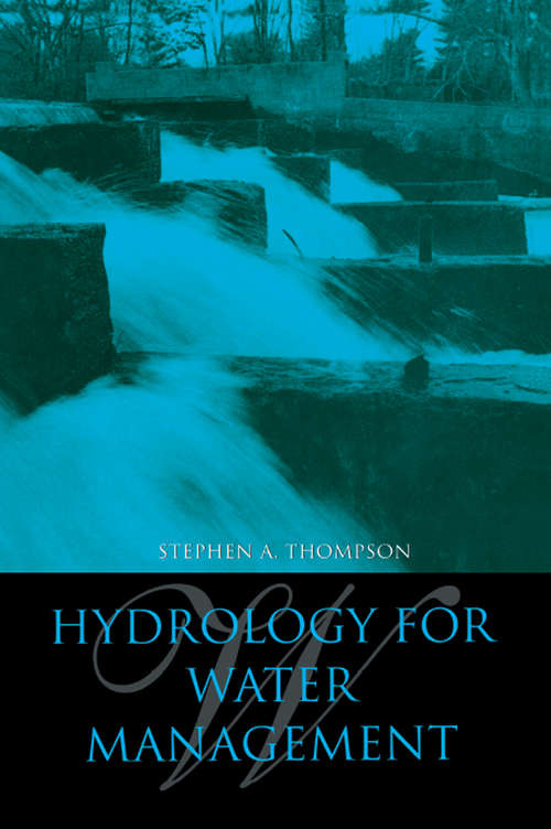 Book cover of Hydrology for Water Management