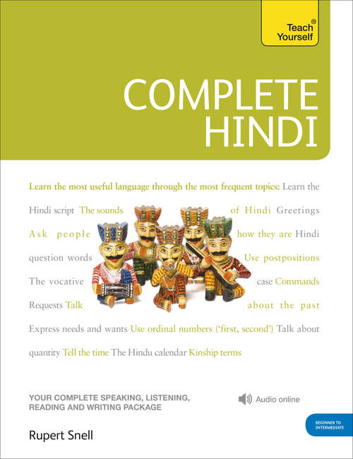 Book cover of Complete Hindi Beginner to Intermediate Course: Enhanced Ebook