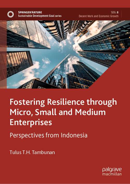 Book cover of Fostering Resilience through Micro, Small and Medium Enterprises: Perspectives from Indonesia (1st ed. 2022) (Sustainable Development Goals Series)