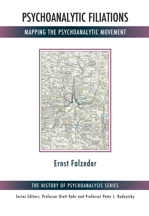 Book cover of Psychoanalytic Filiations: Mapping the Psychoanalytic Movement (The History of Psychoanalysis Series)