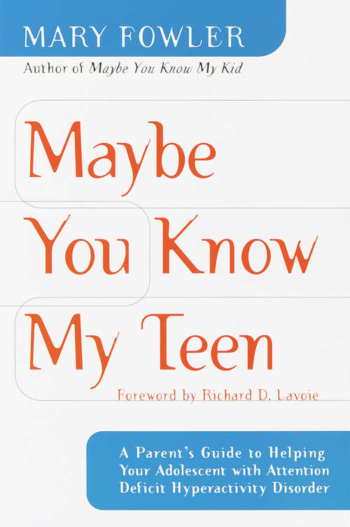 Book cover of Maybe You Know My Teen