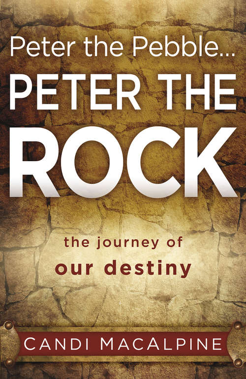 Book cover of Peter the Pebble...Peter the Rock