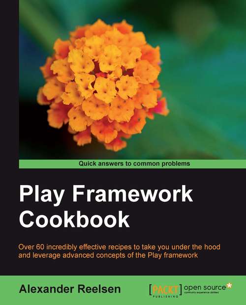 Book cover of Play Framework Cookbook