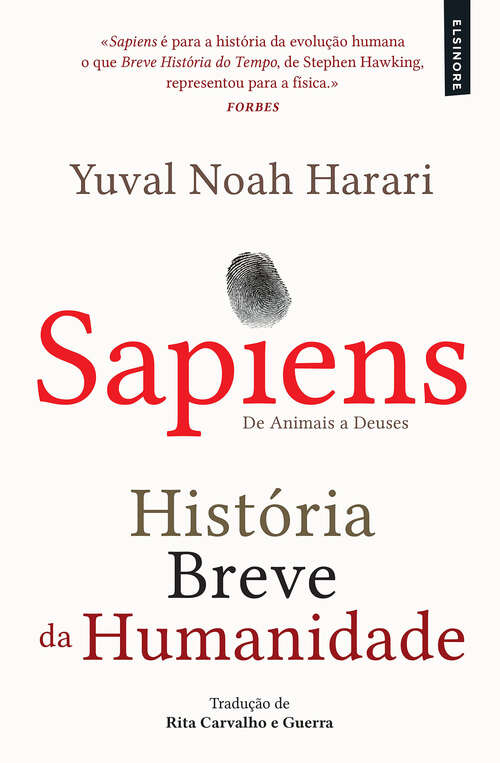 Book cover of Sapiens: A Brief History Of Humankind