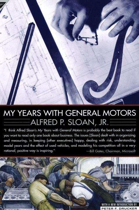 Book cover of My Years with General Motors