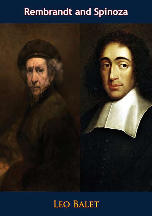 Book cover of Rembrandt and Spinoza