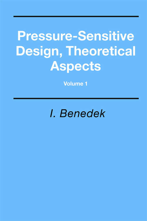 Book cover of Pressure-Sensitive Design, Theoretical Aspects (1)