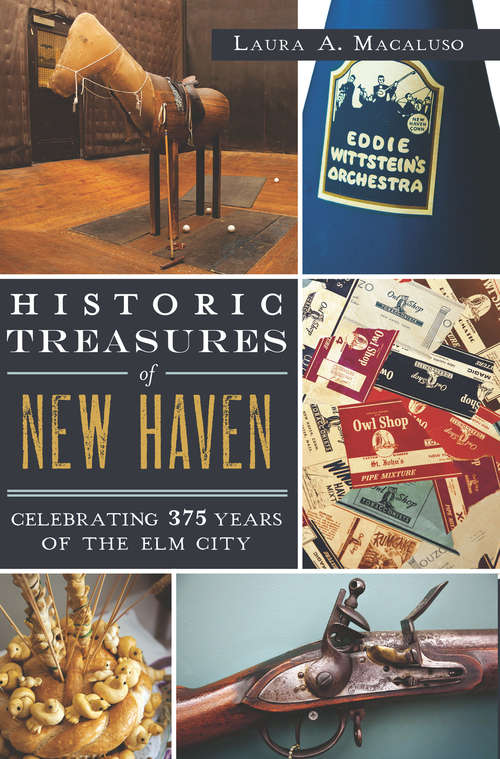Book cover of Historic Treasures of New Haven: Celebrating 375 Years of the Elm City