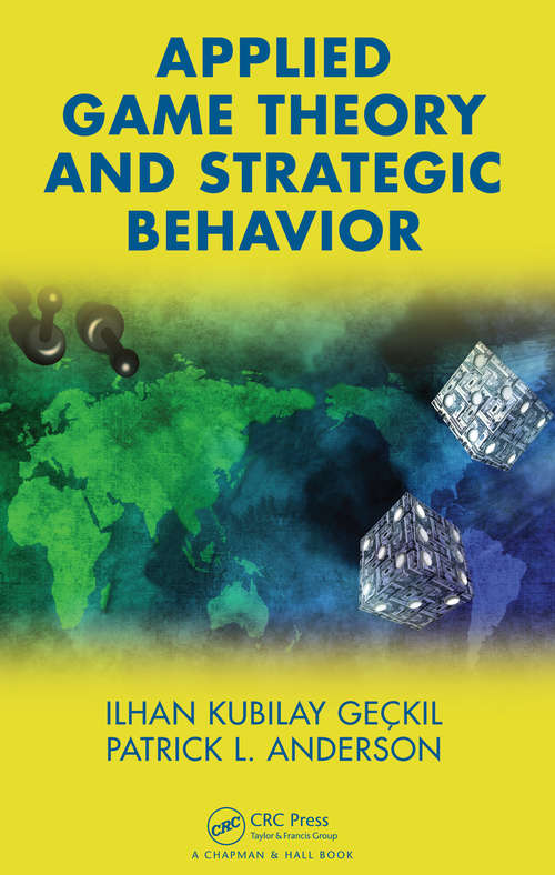 Book cover of Applied Game Theory and Strategic Behavior