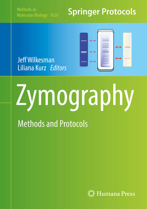 Book cover of Zymography