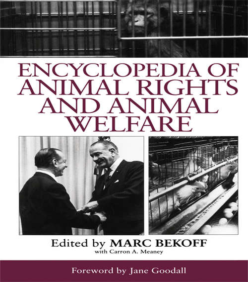 Book cover of Encyclopedia of Animal Rights and Animal Welfare: [2 Volumes] (2) (Non-ser.)