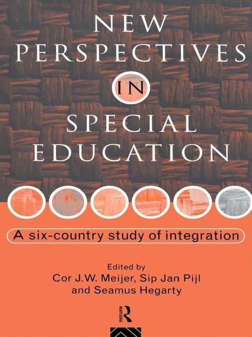 Book cover of New Perspectives in Special Education: A Six-country Study of Integration