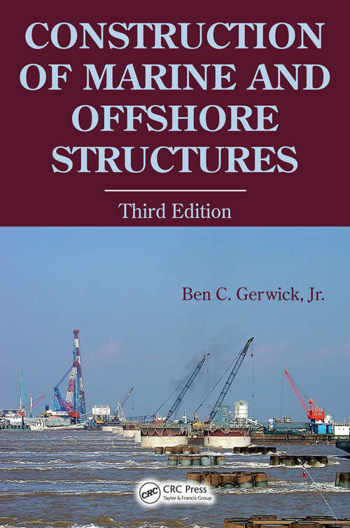 Book cover of Construction of Marine and Offshore Structures