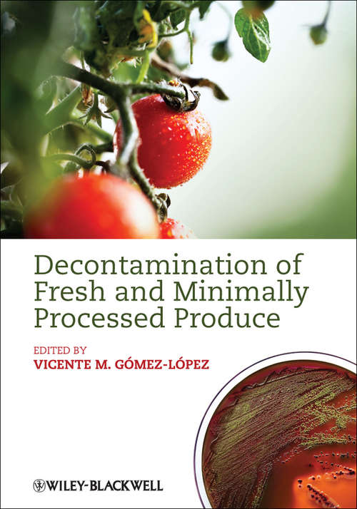 Book cover of Decontamination of Fresh and Minimally Processed Produce