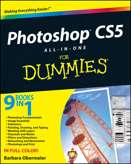 Book cover of Photoshop CS5 All-in-One For Dummies