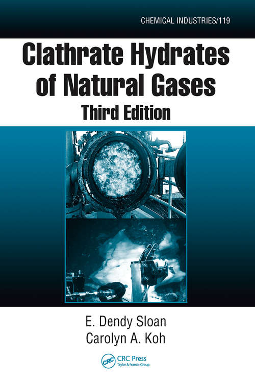 Book cover of Clathrate Hydrates of Natural Gases (Chemical Industries)