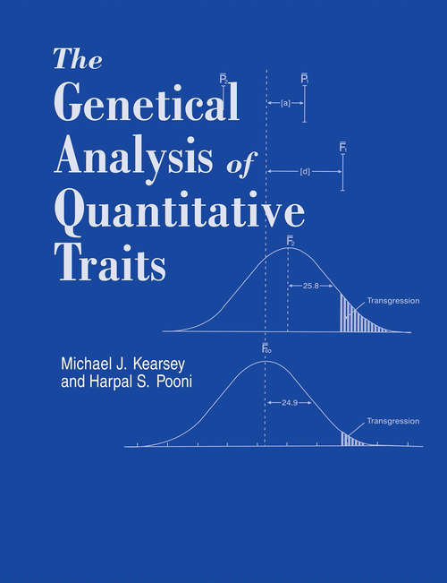 Book cover of Genetical Analysis of Quantitative Traits