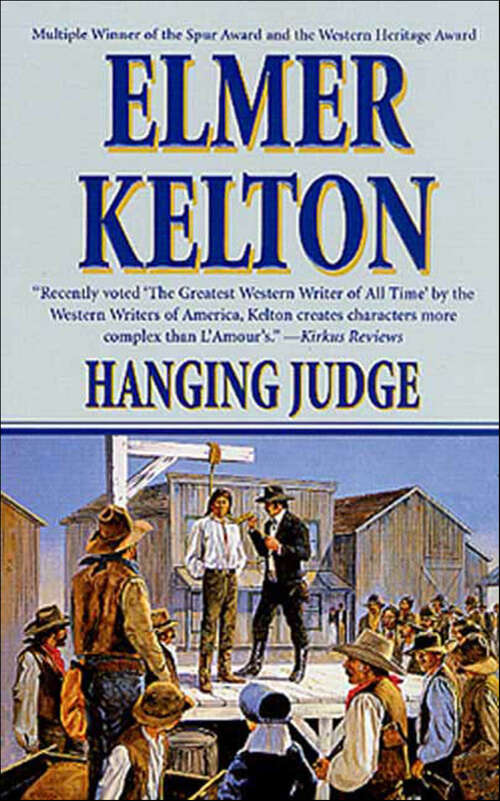 Book cover of Hanging Judge: Two Complete Novels Of The American West