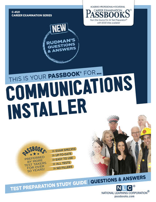 Book cover of Communications Installer: Passbooks Study Guide (Career Examination Series)