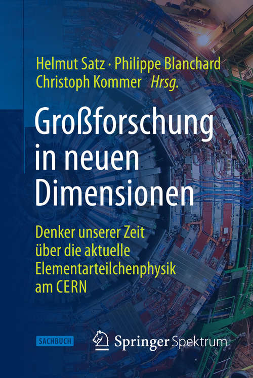 Book cover of Großforschung in neuen Dimensionen