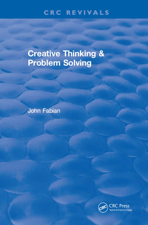 Book cover of Creative Thinking And Problem Solving