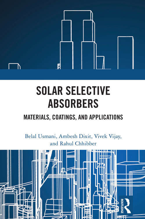 Book cover of Solar Selective Absorbers: Materials, Coatings, and Applications