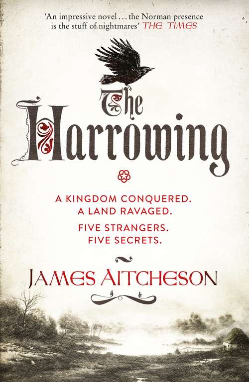 Book cover of The Harrowing: Five strangers. Five secrets. No refuge. No turning back.