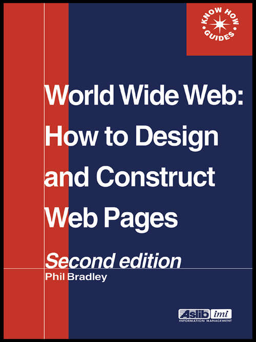 Book cover of World Wide Web: How to design and Construct Web Pages (2)