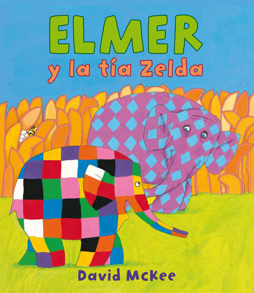 Book cover of Elmer y la tía Zelda (Elmer. Primeras lecturas #14)