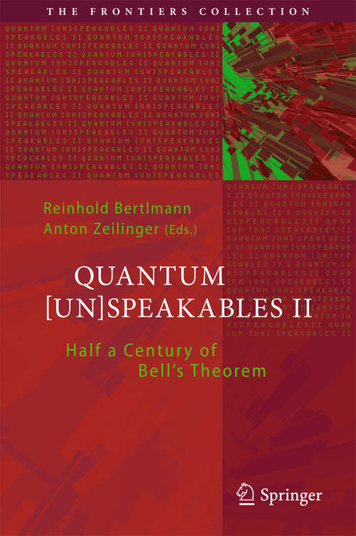 Book cover of Quantum [Un]Speakables II