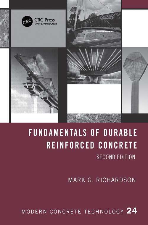 Book cover of Fundamentals of Durable Reinforced Concrete (Modern Concrete Technology #24)