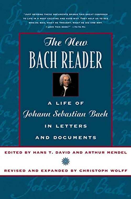 Book cover of New Bach Reader