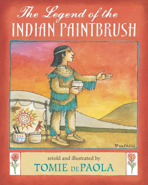 Book cover of The Legend of the Indian Paintbrush