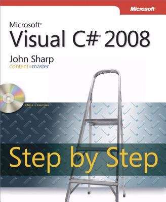 Book cover of Microsoft® Visual C#® 2008 Step by Step