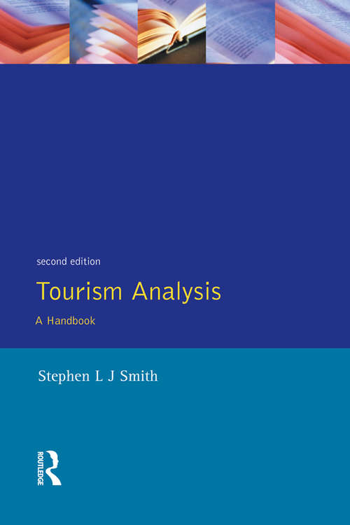 Book cover of Tourism Analysis: A Handbook (2)