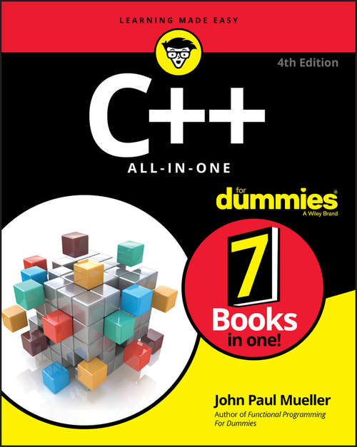 Book cover of C++ All-in-One For Dummies (4)