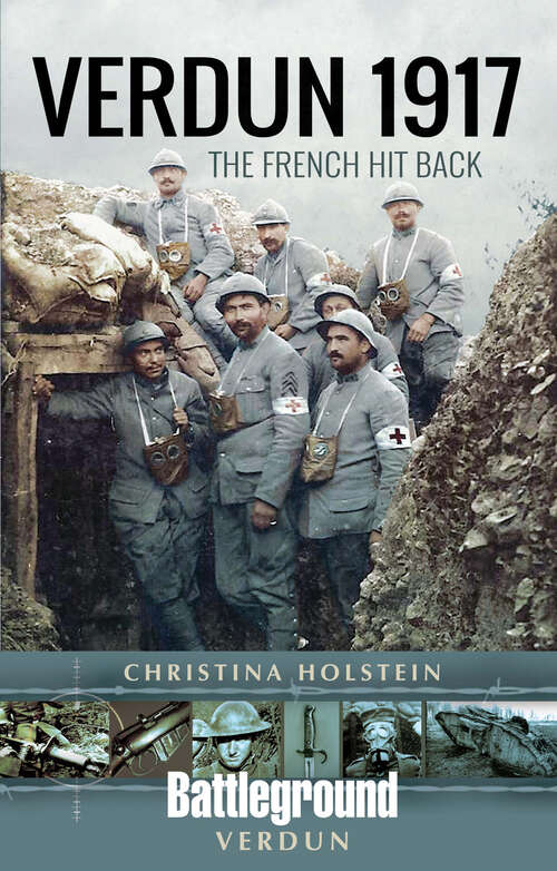 Book cover of Verdun 1917: The French Hit Back (Battleground Verdun)