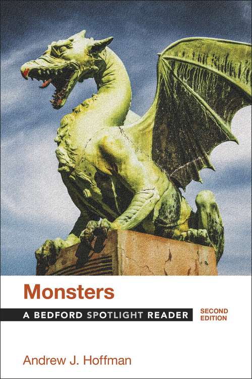 Book cover of Monsters: A Bedford Spotlight Reader (Second)