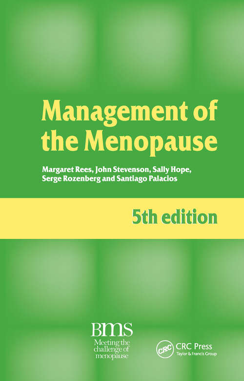 Book cover of Management of the Menopause, 5th edition