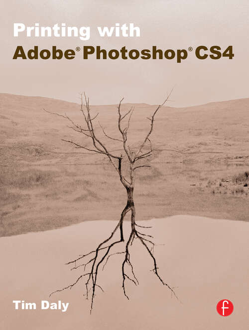 Book cover of Printing with Adobe Photoshop CS4