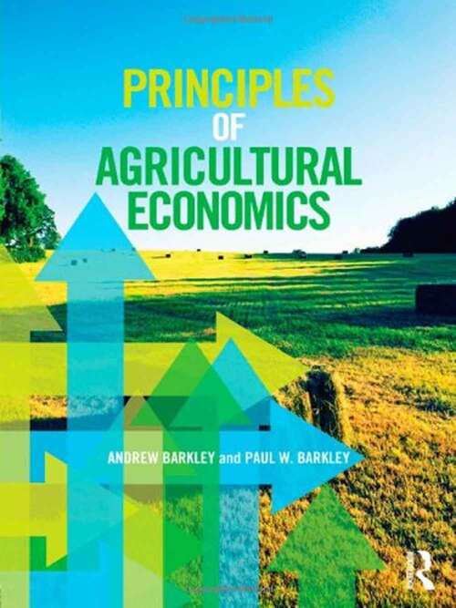 Book cover of Principles Of Agricultural Economics