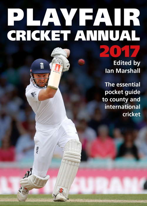 Book cover of Playfair Cricket Annual 2017