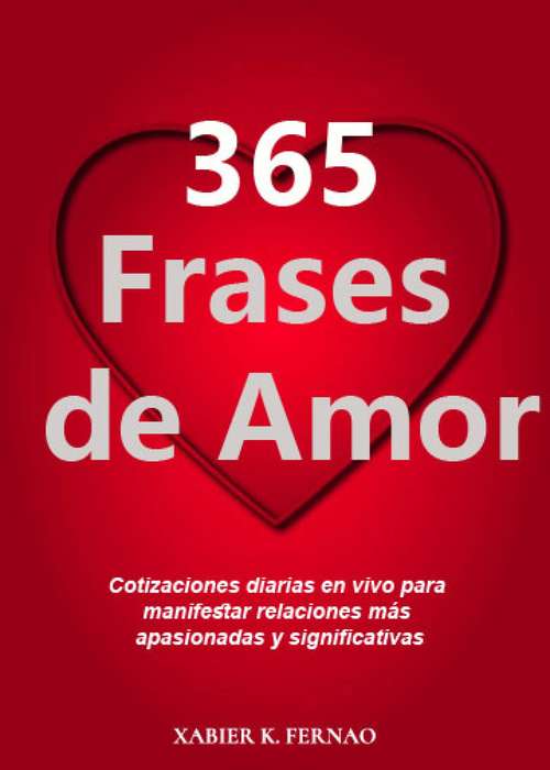 Book cover of 365 frases de amor