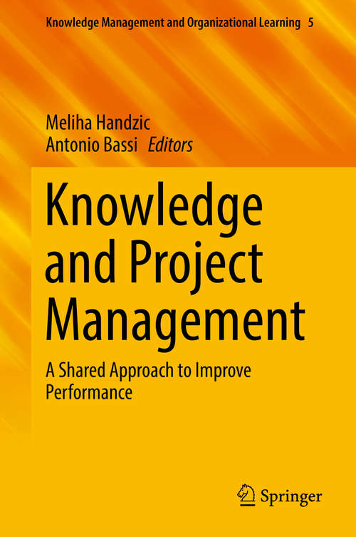 Book cover of Knowledge and Project Management