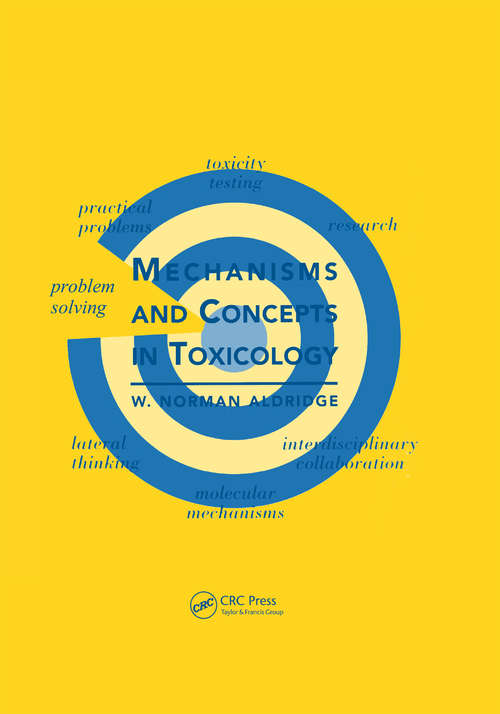 Book cover of Mechanisms and Concepts in Toxicology
