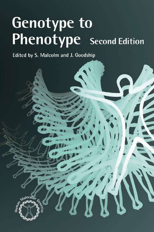 Book cover of Genotype to Phenotype (2)