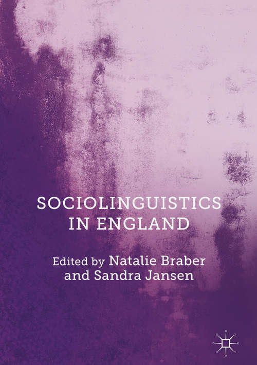 Book cover of Sociolinguistics in England